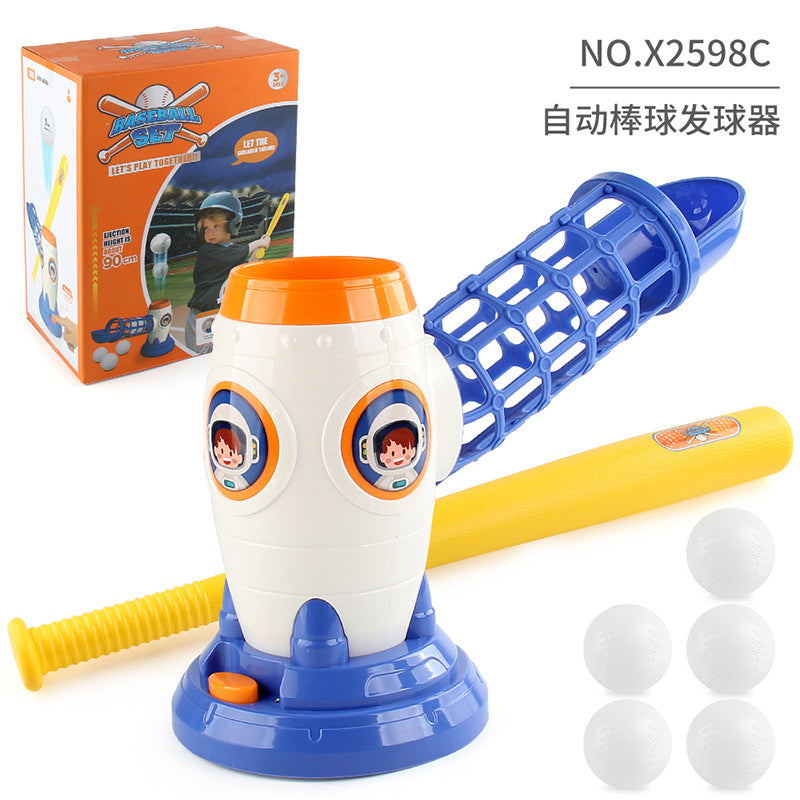 Cross Border Outdoor Sports Toy One Button Launcher Baseball Launcher Three-in-One Baseball Trainer Sports Toy - NO.X2598C…