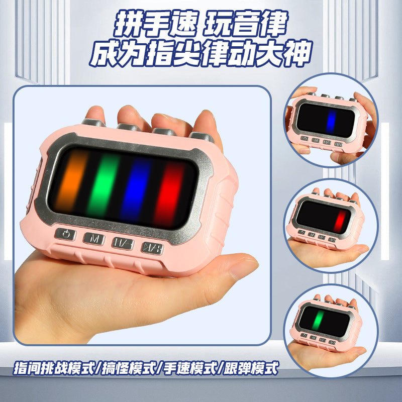 Children's Handheld Game Console, Fingertip Rhythm, Hand Speed ​​Training, Concentration and Decompression Artifact, Rhythm…