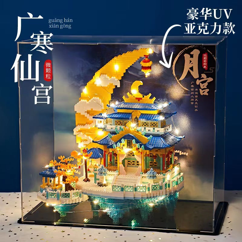 Compatible Building Blocks Wholesale, Tiny Particles, Guanghan Palace Architectural Series, Adult High-Difficulty Assembly…