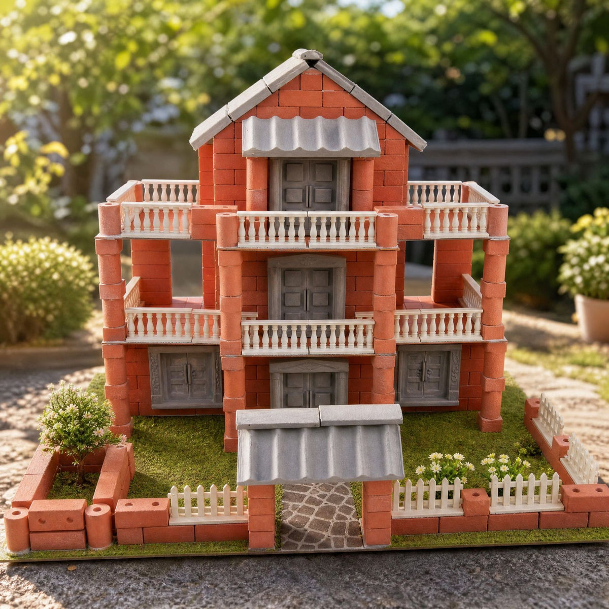 Mason Children's DIY Small House Building Model Assembly Educational Early Learning Toy - image 2