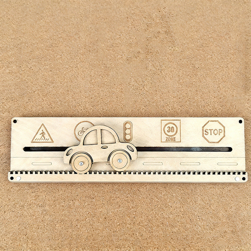 Baby and Children's Fence Busy Board DIY Accessories Early Education Educational Toys for Learning Words and Numbers Hole…