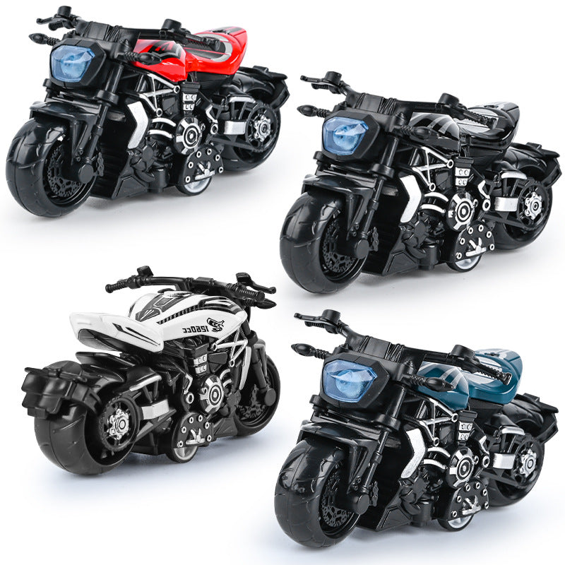 Alloy Motorcycle Model Ornaments Motorcycle Toys Cake Baking Decoration Ornaments Simulation Racing Boy Toy Car - image 5