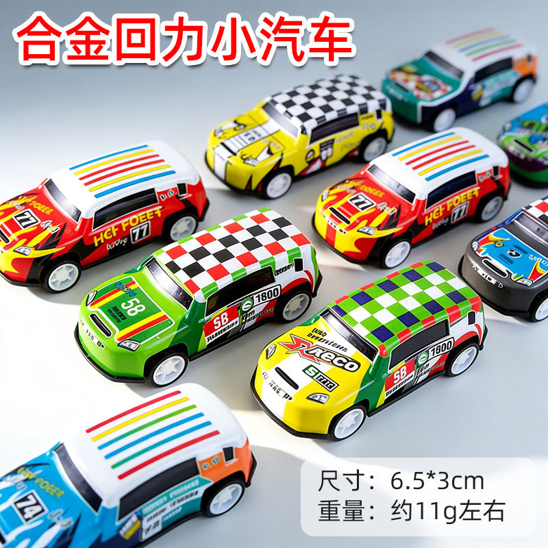 Alloy Toy Car Children's Pull-Back Car Toy Car Simulation Model Boy Gift Kindergarten Prize Small Gift - image 4