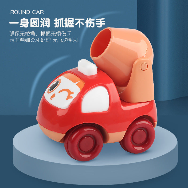 Chattering ground stall adorable engineering team inertia cartoon car variety of models without battery children's toys…