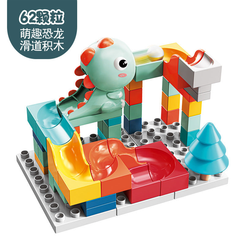 Large-piece educational building blocks for children, brain-activating puzzles for boys, bulk toys, birthday gifts for ages…
