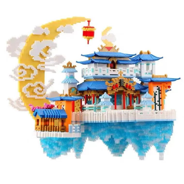 Compatible Building Blocks Wholesale, Tiny Particles, Guanghan Palace Architectural Series, Adult High-Difficulty Assembly…