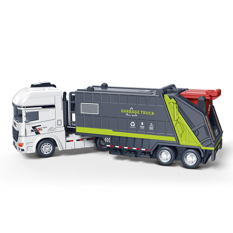 Children's High-Quality New Inertial Sanitation Engineering Car Model Toy for Boys, Small Gift, Direct Supply from…