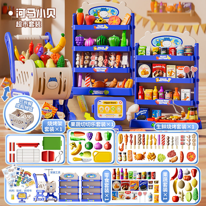 hippo Beckham toolbox simulation electric drill screw tool boy play house toy - Hippo xiaobei-supermarket (deluxe package)…