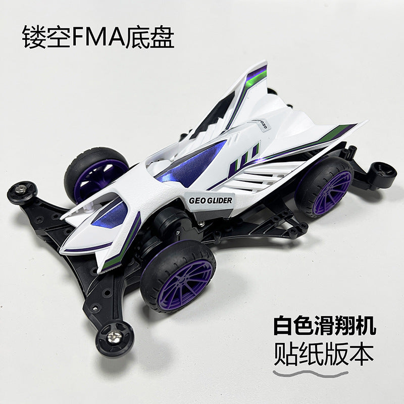 Jie pin Mini four-wheel drive assembly model MS segmented chassis shock absorber series tenhuang superstar Science and…