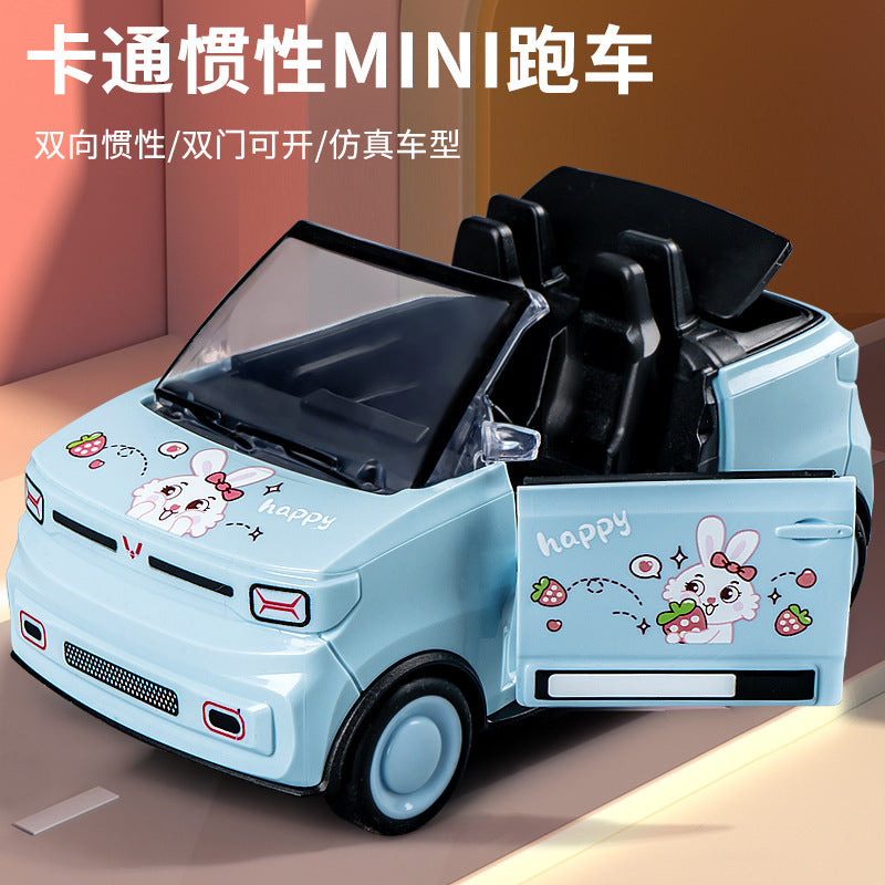 Children's Car Toys Inertia Drop Resistant Transparent Gear Light Toys Car Model Night Market Stall Wholesale Gifts - Q…