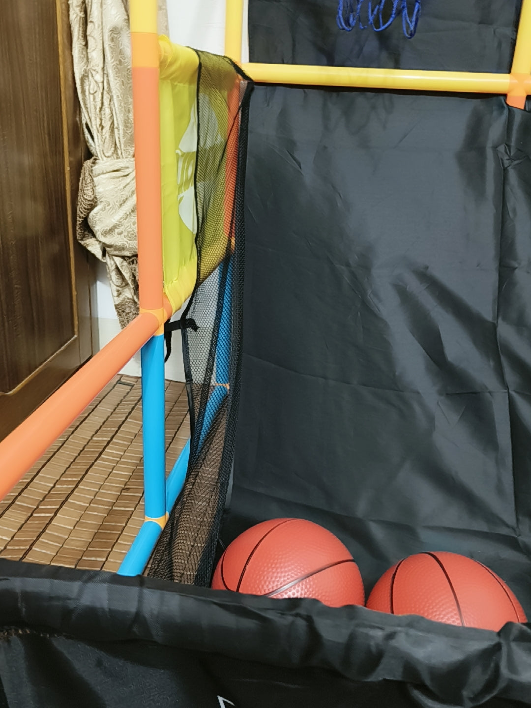 Cross-border best-selling two-player shooting machine with lights and scoring system, indoor and outdoor basketball stand…