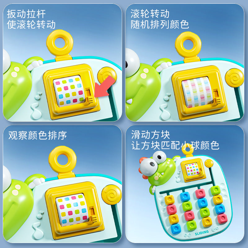 Four-Color Chess Educational Toy Cartoon Color Recognition Matching Logical Thinking Training Parent-Child Interactive Toy…