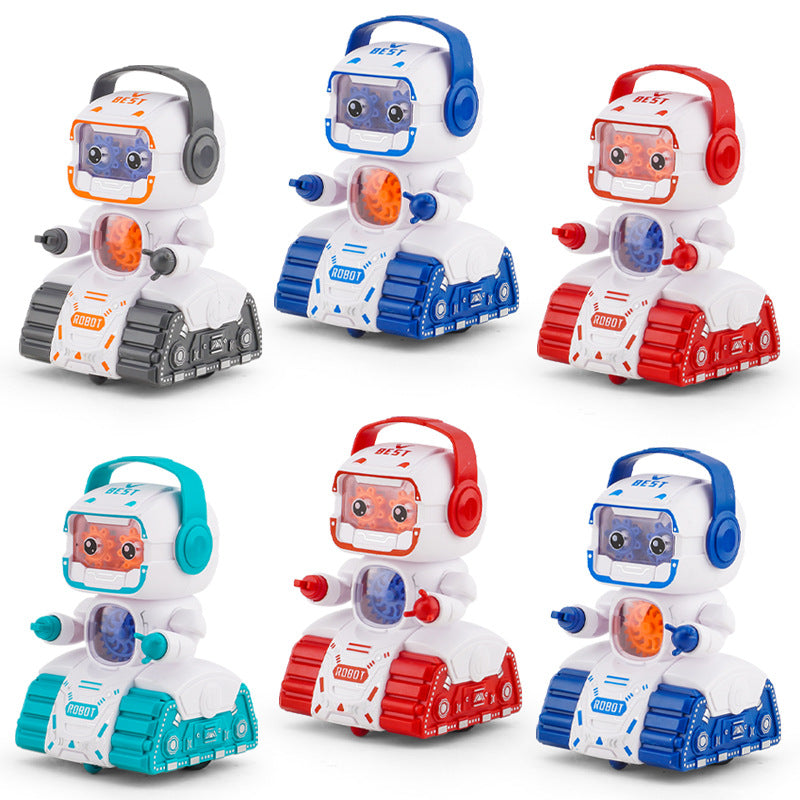 Chattering net red children's toys Chenghai generation inertial robot clip doll machine stall small toy gifts wholesale…