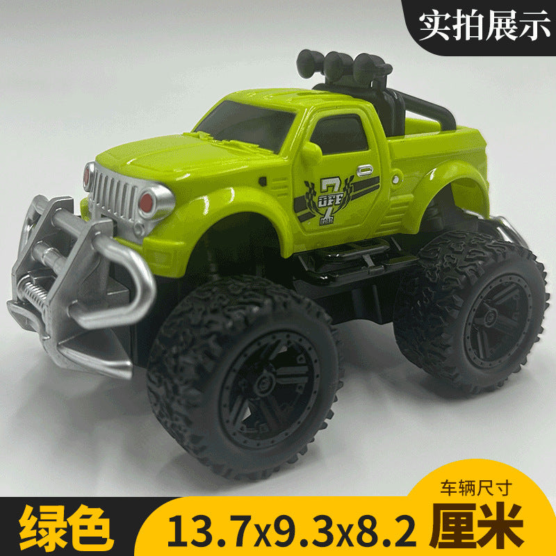 Children's Car Toys Inertia Drop Resistant Transparent Gear Light Toys Car Model Night Market Stall Wholesale Gifts - New…