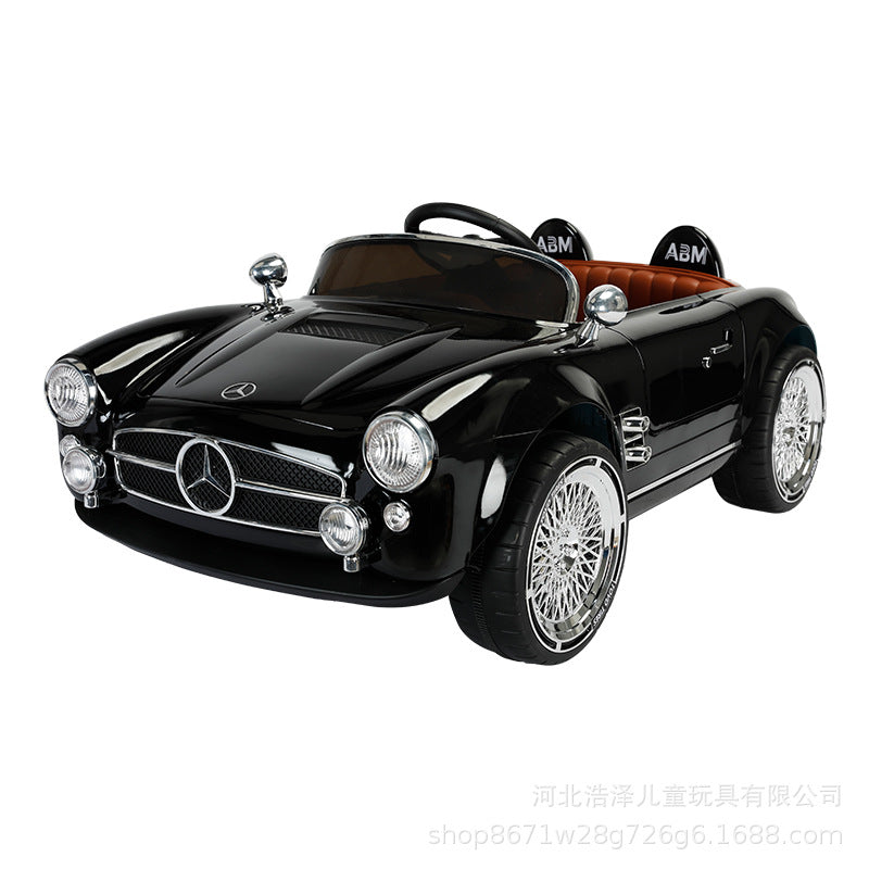 Children's Electric Four-Wheel Car, Toddler Remote Control Car, Baby Toy Car, Children's Classic Car, Rechargeable and Can…