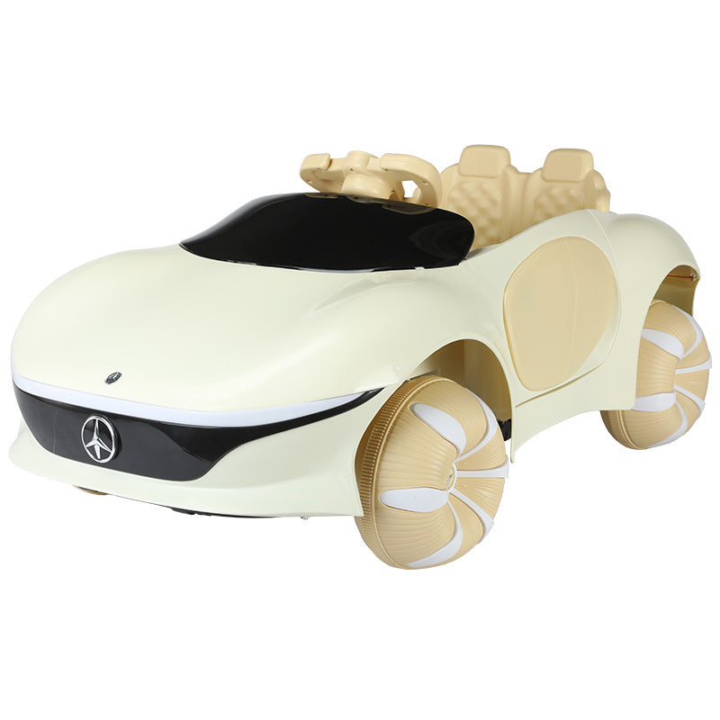 Children's electric four-wheel car 1-6 years old boys and girls baby remote control toy car can sit adults children…