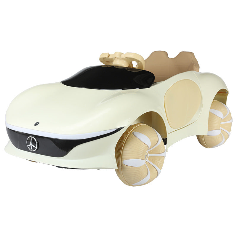 Children's electric four-wheel car 1-6 years old boys and girls baby remote control toy car can sit adults children…