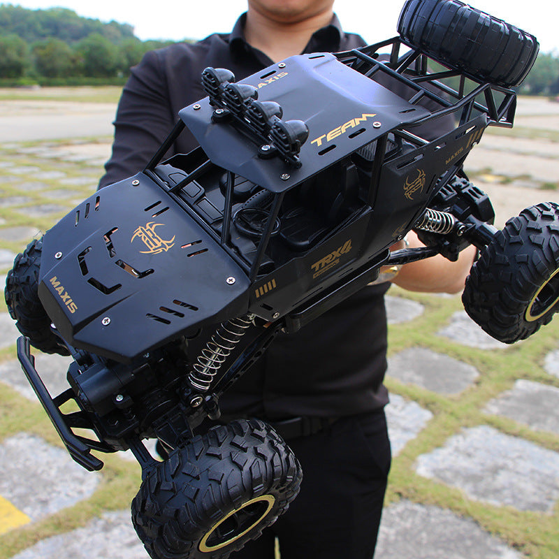 Remote control car off-road vehicle four-wheel drive high-speed racing six-wheel climbing car children's boy toy drift…