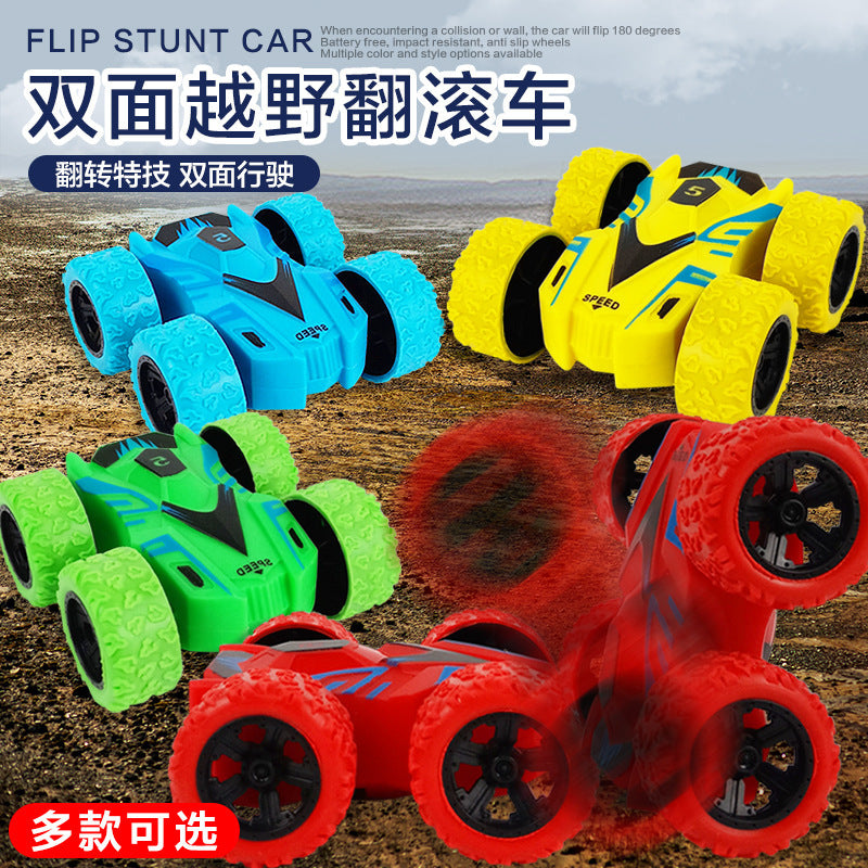 Cross-border Specially Designed for Inertial Four-wheel Drive Off-road Vehicle Boy Toy Dump Truck Anti-fall Baby Gift Stunt…