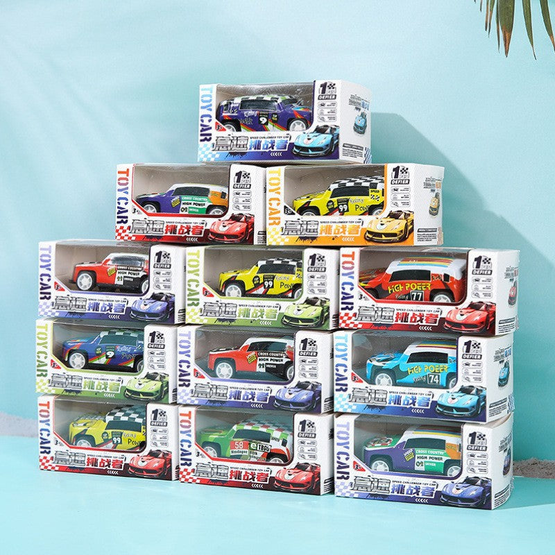 Children's Toys Wholesale Boy Toy Car Boxed Interactive Inertia Off-Road Car Street Stall Cheap Small Toys - Alloy car…