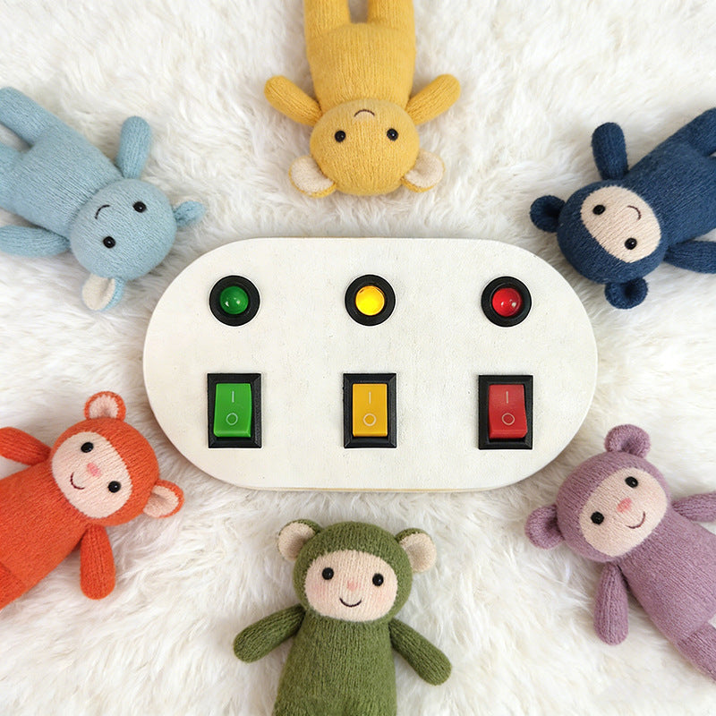 Baby and Children's Fence Busy Board DIY Accessories Early Education Educational Toys for Learning Words and Numbers Hole…