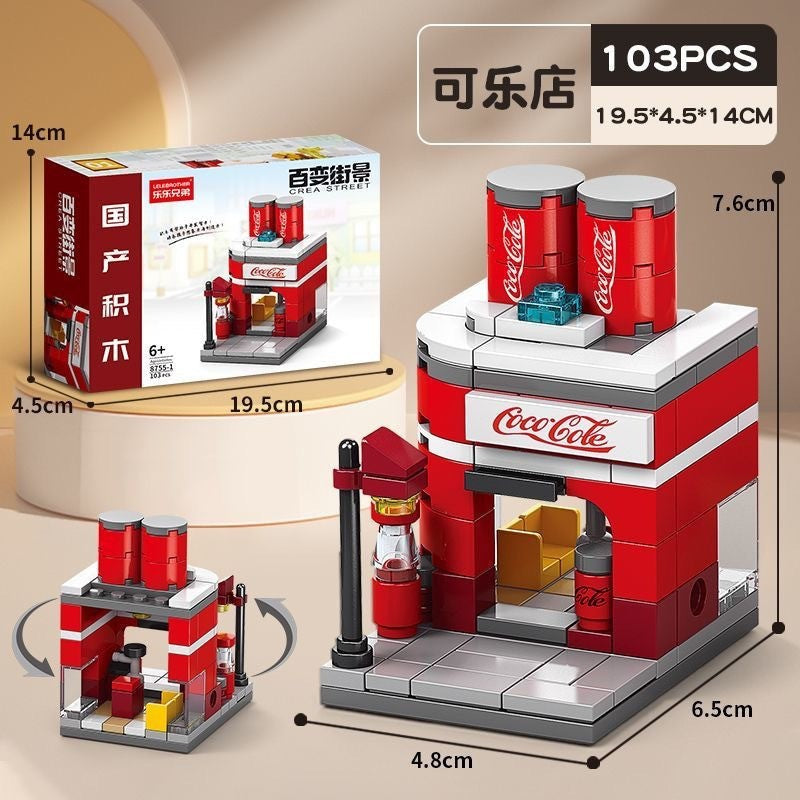 Back-To-School Gift: Building Blocks for Assembling Various Street Scenes, Small Reward Gifts for Elementary School…
