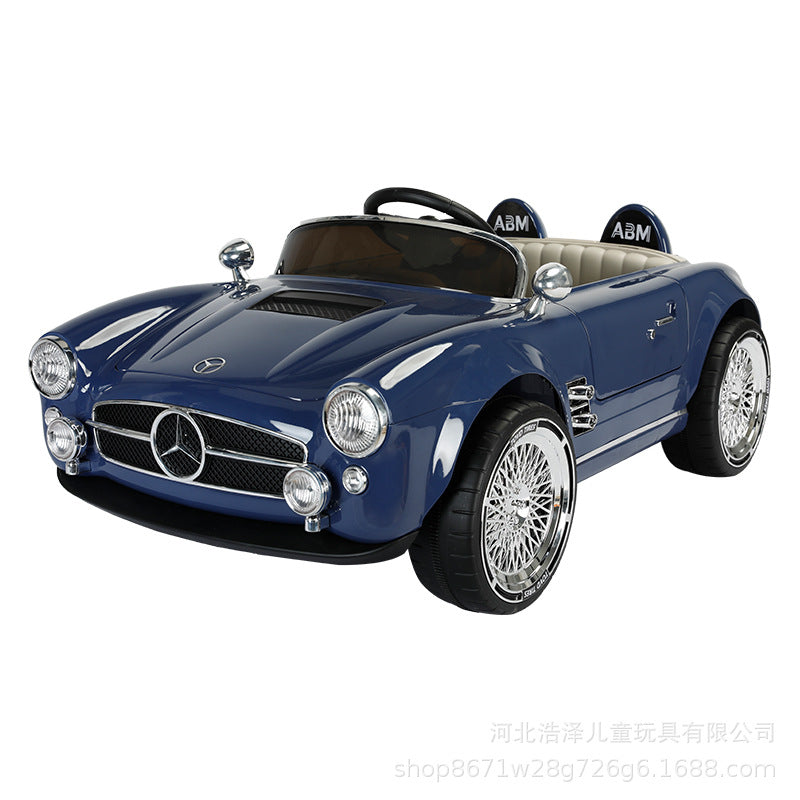 Children's Electric Four-Wheel Car, Toddler Remote Control Car, Baby Toy Car, Children's Classic Car, Rechargeable and Can…