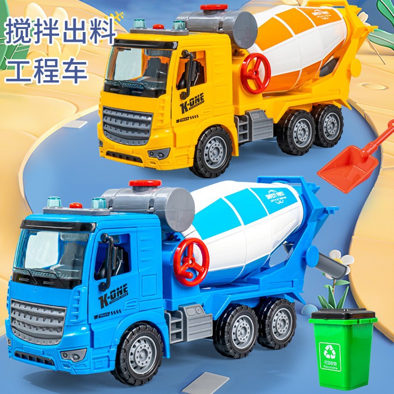Large Electric Sound and Light Engineering Vehicle for 2-6 Year Old Babies, Children's Gear-Turning Excavator, Early…