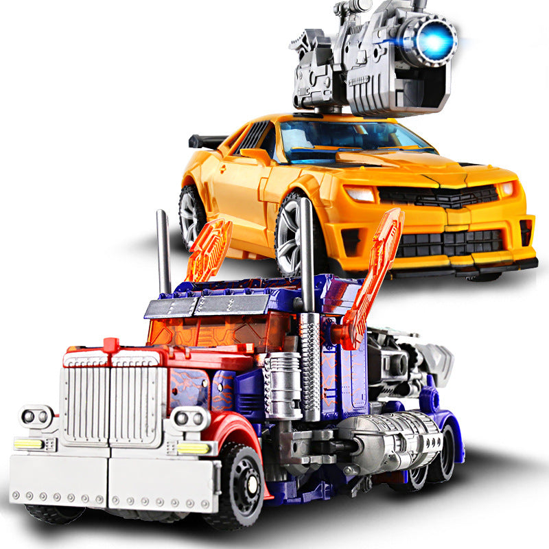 Transforming Toy Model Car Robot Bumblebee Dinosaur Grimlock Action Figure Alloy Genuine Children's Toy for Boys - image 4