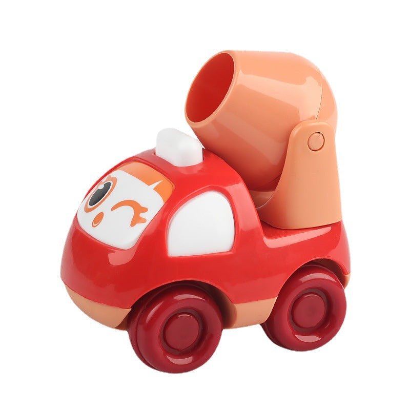 Chattering ground stall adorable engineering team inertia cartoon car variety of models without battery children's toys…