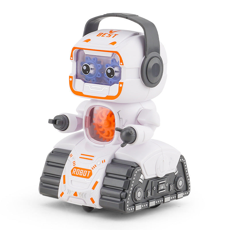 Chattering net red children's toys Chenghai generation inertial robot clip doll machine stall small toy gifts wholesale…