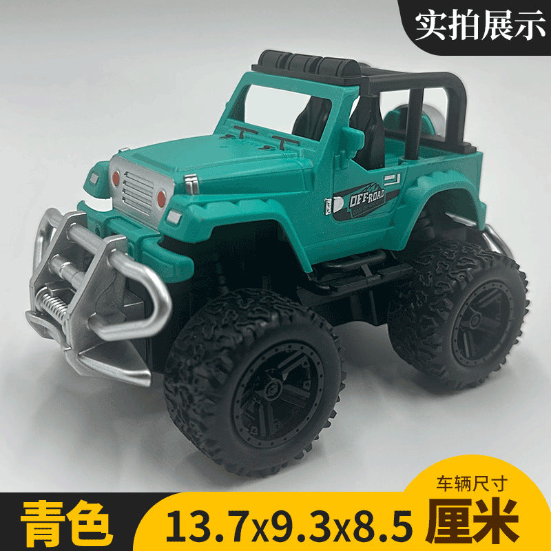 Children's Car Toys Inertia Drop Resistant Transparent Gear Light Toys Car Model Night Market Stall Wholesale Gifts - New…