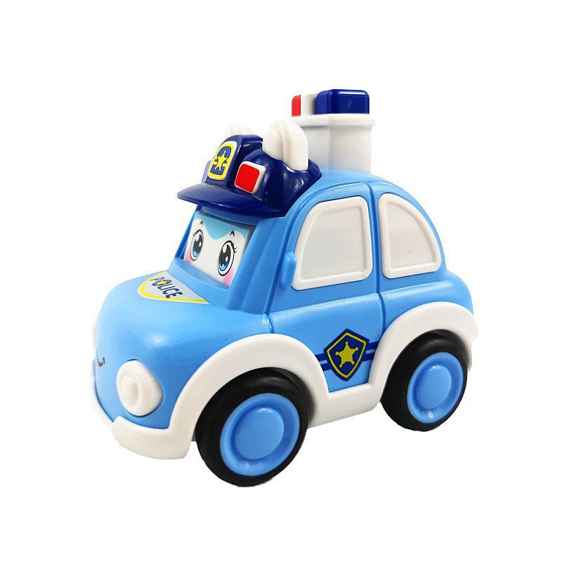 Children's Push Car Ambulance Police Car Toy Boys' Construction Vehicle Inertia Car Popular Street Stall Product Chenghai…
