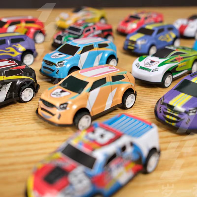 Metal Car Toy Pull-Back Alloy Car Model Mini Car Boy Gift Miniature Racing Pickup Truck Off-Road Car Model - image 4