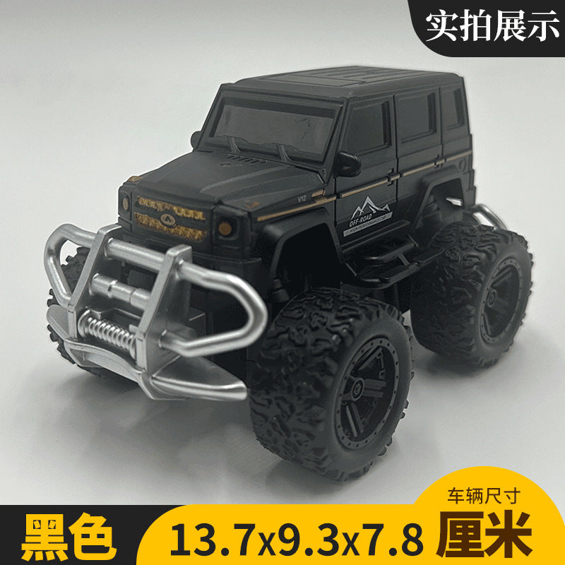 Children's Car Toys Inertia Drop Resistant Transparent Gear Light Toys Car Model Night Market Stall Wholesale Gifts - New…