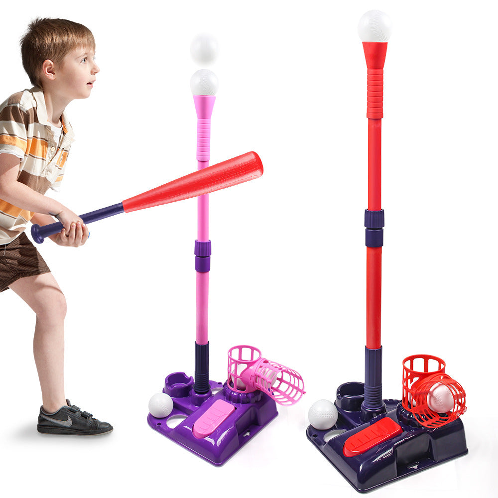 Cross Border Outdoor Sports Toy One Button Launcher Baseball Launcher Three-in-One Baseball Trainer Sports Toy - image 5
