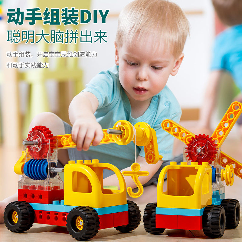 Compatible with Lego Enlightenment Science and Education Grades 1-3 Assembled Puzzle Building Blocks 2-3-6 Years Old…