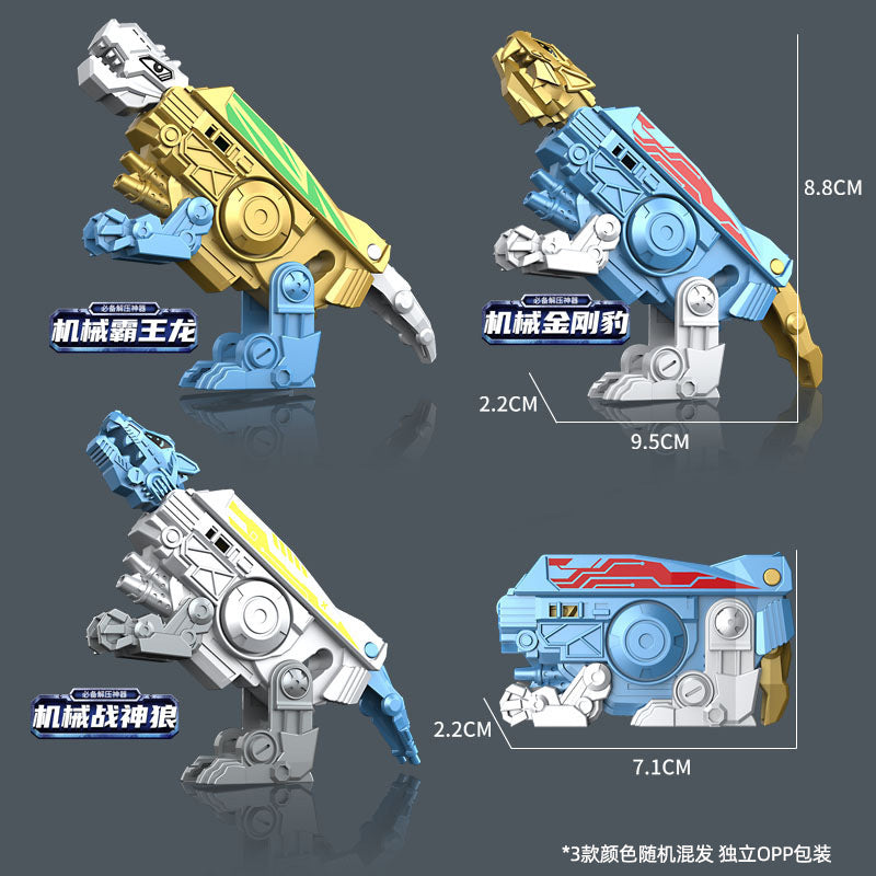 Fidget Spinner Mecha Robot Robot Dog Transforming Tank Gyro Spinning Top Children's Toy to Develop Grip Ability - Diamond…