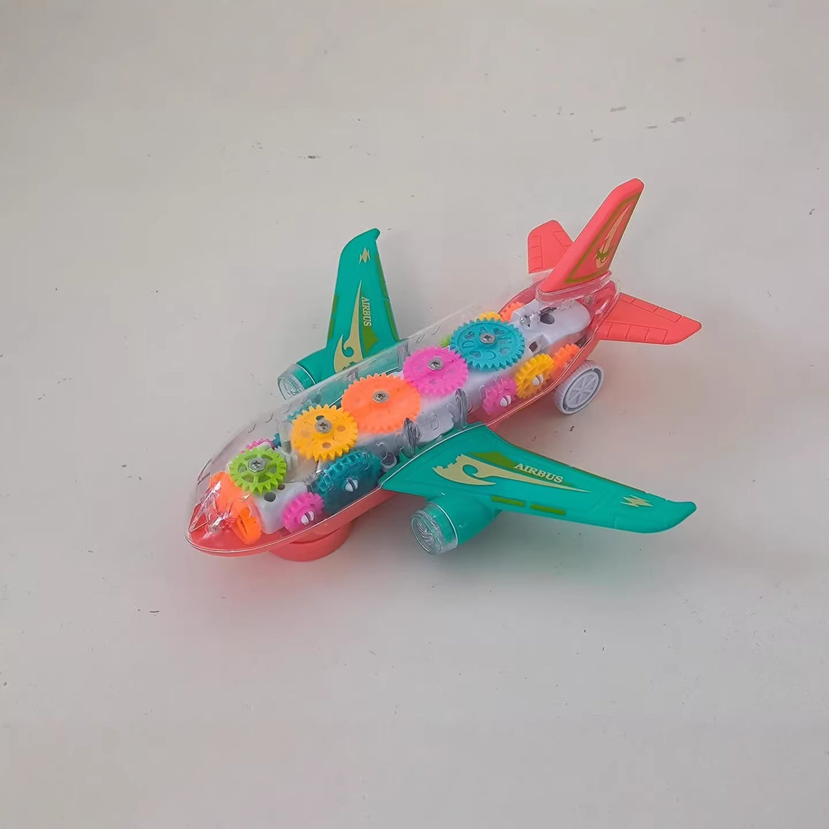 Walmart Hot-Selling Children's Electric Gear Sound and Light Airplane Wholesale in Stock DIY Disassembly Educational Toy…
