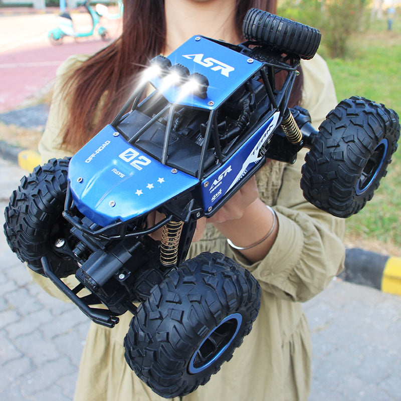 Remote control car off-road vehicle four-wheel drive high-speed racing six-wheel climbing car children's boy toy drift…