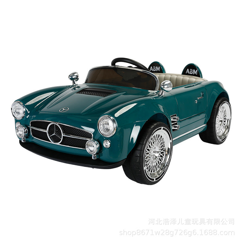 Children's Electric Four-Wheel Car, Toddler Remote Control Car, Baby Toy Car, Children's Classic Car, Rechargeable and Can…