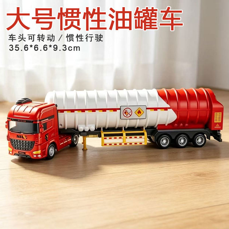 Cross-border oversized crane retractable long boom boy engineering vehicle model adjustable crane crane toy - 大号惯…