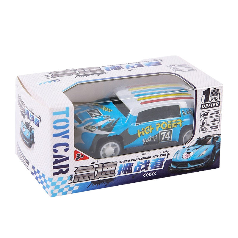 Tin Pull-Back Car Toy Boxed Tin Car Boy Kidsren's Educational Small Gift Kindergarten Whole Class Gift - image 5