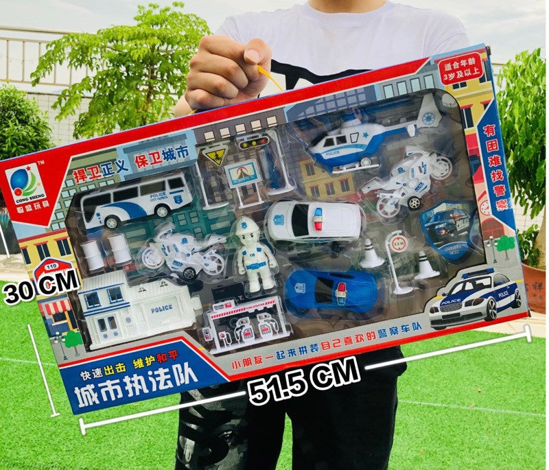 Wholesale Construction Vehicles, Fire Truck Models, Inertia Pull-Back Car Sets, Engineering Toy Cars, Boys' Toys, Street…