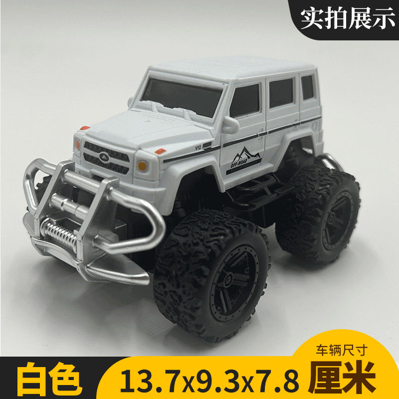 Children's Car Toys Inertia Drop Resistant Transparent Gear Light Toys Car Model Night Market Stall Wholesale Gifts - New…