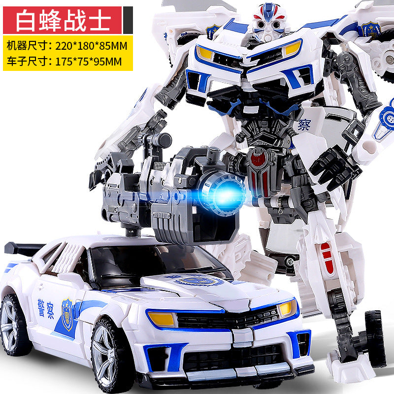 Transforming Toy Model Car Robot Bumblebee Dinosaur Grimlock Action Figure Alloy Genuine Children's Toy for Boys…