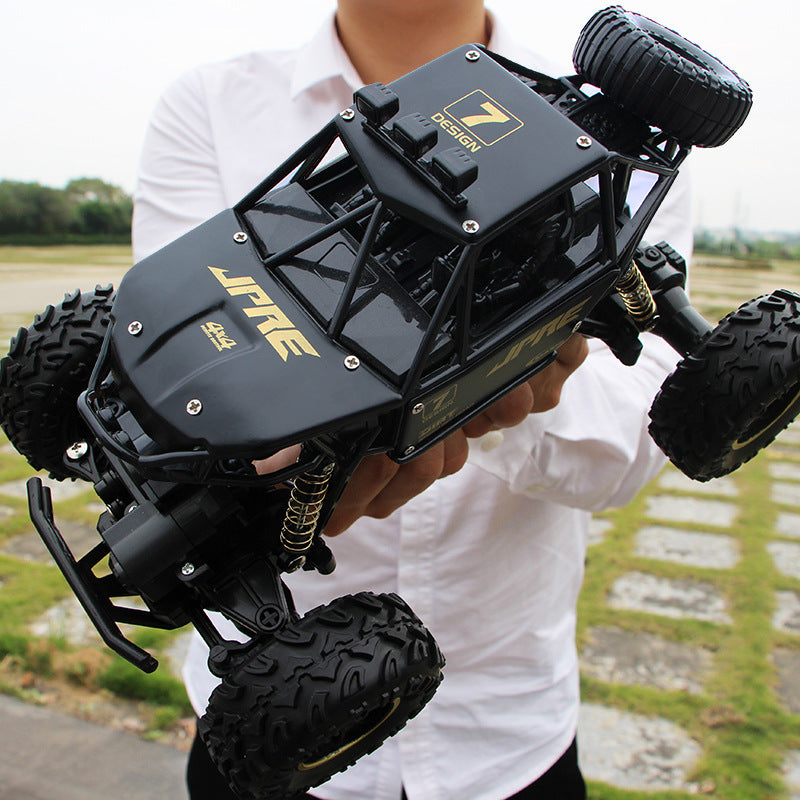 Remote control car off-road vehicle four-wheel drive high-speed racing six-wheel climbing car children's boy toy drift…