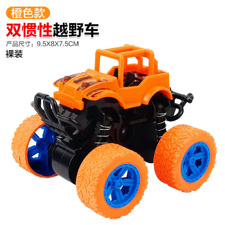 Cross-border Specially Designed for Inertial Four-wheel Drive Off-road Vehicle Boy Toy Dump Truck Anti-fall Baby Gift Stunt…