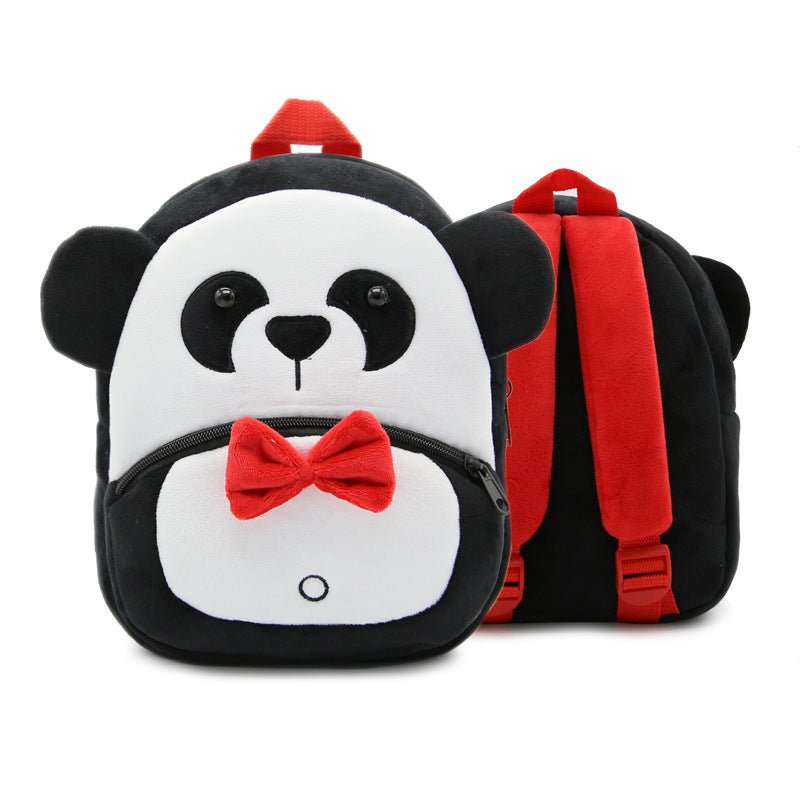 Cute Plush Backpacks Kindergarten Cartoon School Bags Children Animal Toys Bag (Available) - Mom & Kids