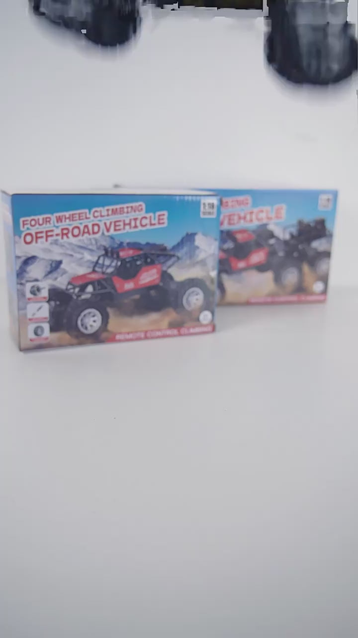Oversized Remote Control Car Drift Off-road Vehicle Toy Four-wheel Drive Climbing Big Foot High Speed ​​Racing Car Charging Car Toy video 1
